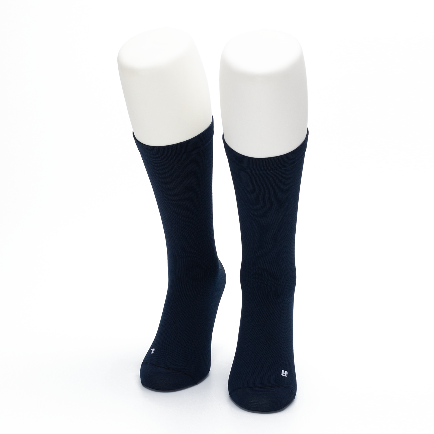 Compresssie sokken marine kuithoogte 1