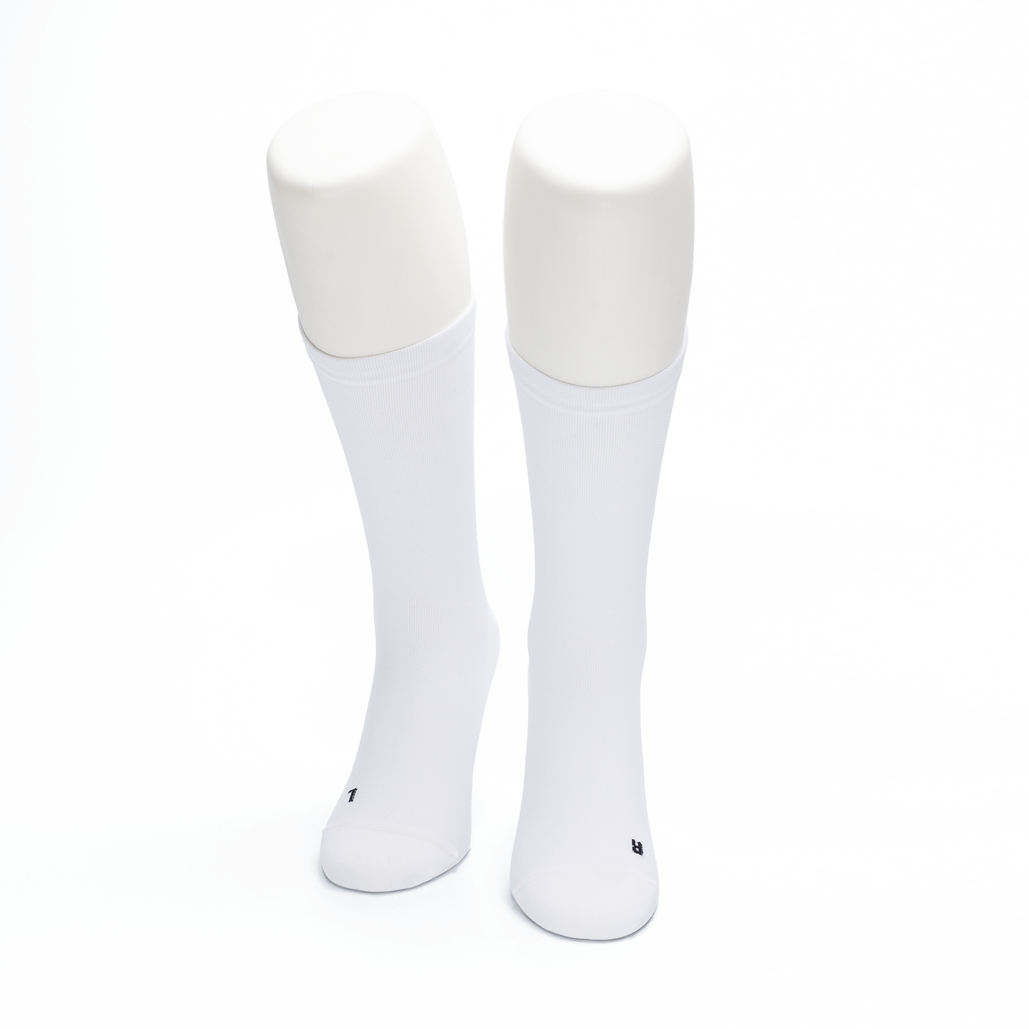 Compresssie sokken wit kuithoogte 1